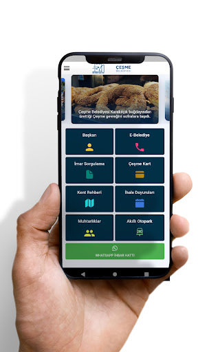 Android application Çeşme Belediyesi screenshort