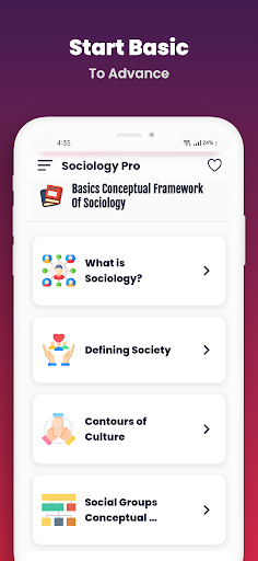 Learn Sociology (PRO) Screen 3