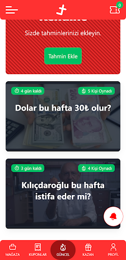 Android application Tutarsa screenshort