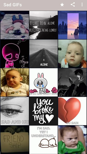 Sad GIFs - For Messages screenshot 25