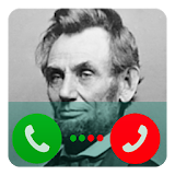 Fake Call Abraham Lincoln icon