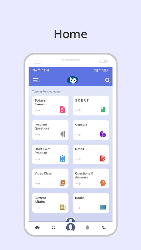 Android application Turning Point Online screenshort