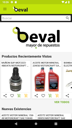 Android application Catálogo Digital Beval C.A. screenshort