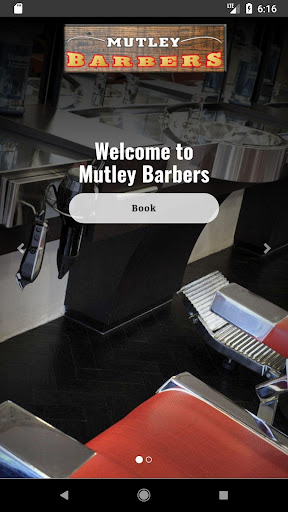 Android application Mutley Barbers screenshort