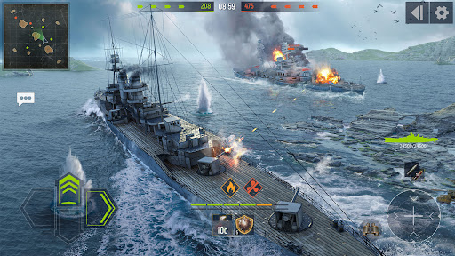 Android application Navy War: Modern Battleship screenshort