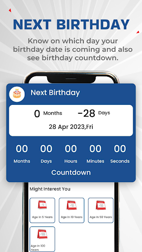 Age Calculator Date of Birth Screen 3