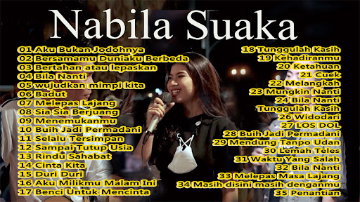 Android application Nabila Suaka Mp3 Album Offline screenshort