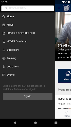 H&B4me Screen 2