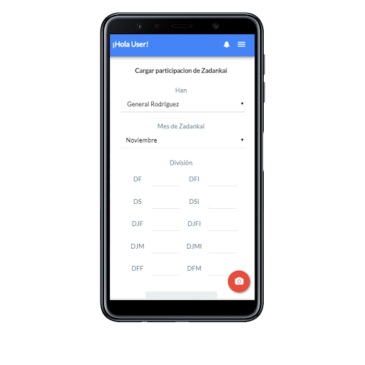 Extranet Hanchos (SGIAR) Screen 2