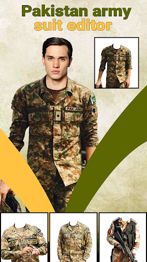 Android application Pak Army Dress Changer: Comman screenshort