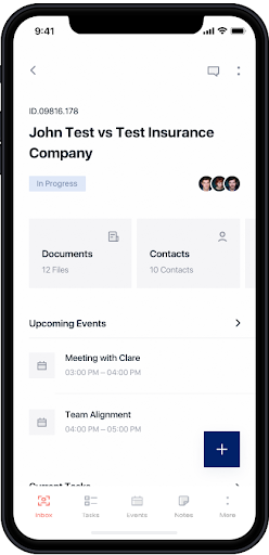 Android application Law Ruler Legal CRM Software screenshort