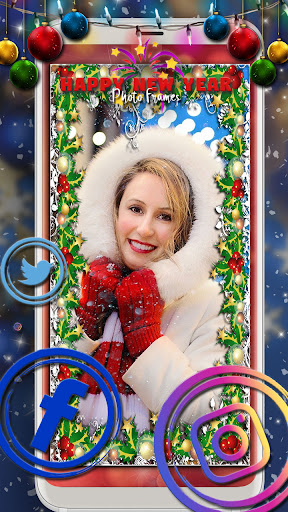 Android application Merry Christmas Photo Frames screenshort