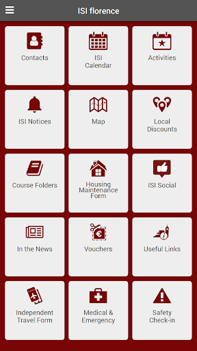 Android application International Studies Institut screenshort
