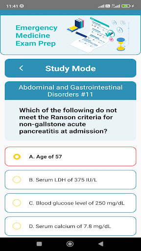 Emergency Medicine Exam Prep Screen 3