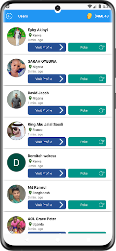 Find sponsor Screen 3