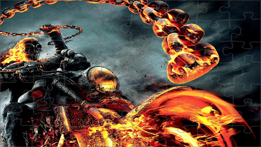 Ghost Rider Game Puzzle