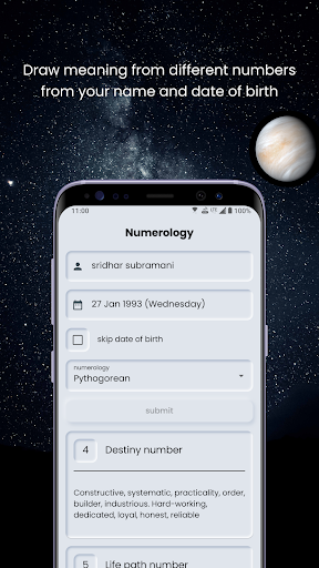 Numerology Screen 2