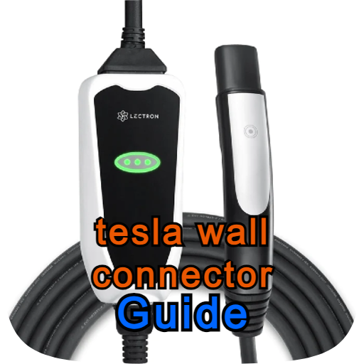 tesla wall connector guide logo