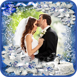 Imagen de ícono de marcos de fotos de la boda
