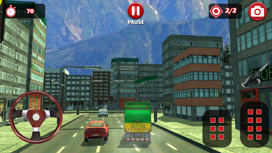 Garbage Truck Simulator Game: 