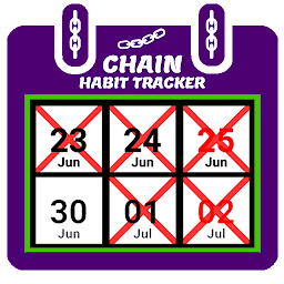 Відарыс значка "Chain Habit Tracker App 2023"