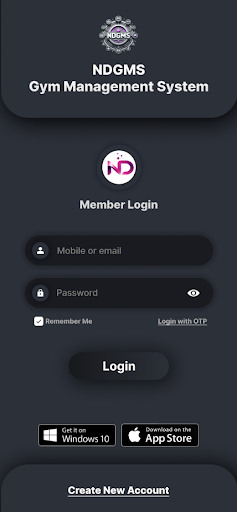 Android application NDGMS - Admin (Gym Management) screenshort