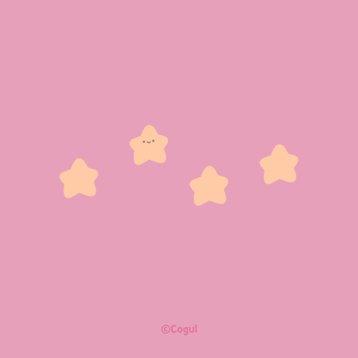 카카오톡 테마 - 심플 미니 별_핑크뮬리 logo