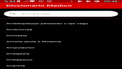 Diccionario Medico screenshot 28