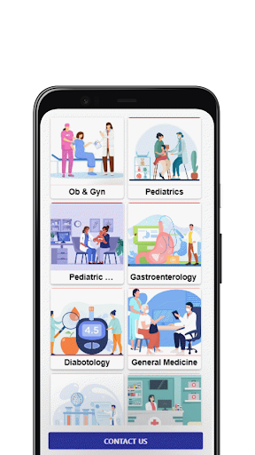 Android application Sri Ram Hospital screenshort