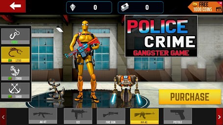 Police Rope Superhero Games