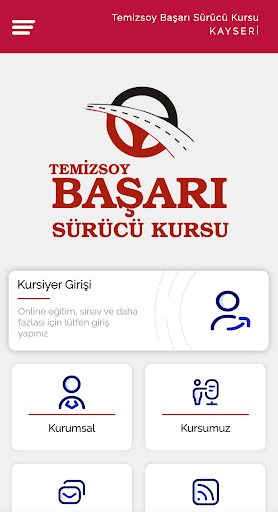 Android application Temizsoy Başarı Sürücü Kursu screenshort