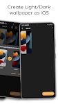 screenshot of iWALL: iOS Blur Dock Bar