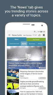News Suite by Sony Varies with device screenshots 2
