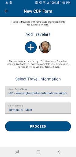Mobile Passport Control screenshot