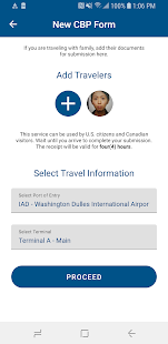 Mobile Passport Control Screenshot
