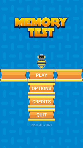 Android application Memory Test screenshort