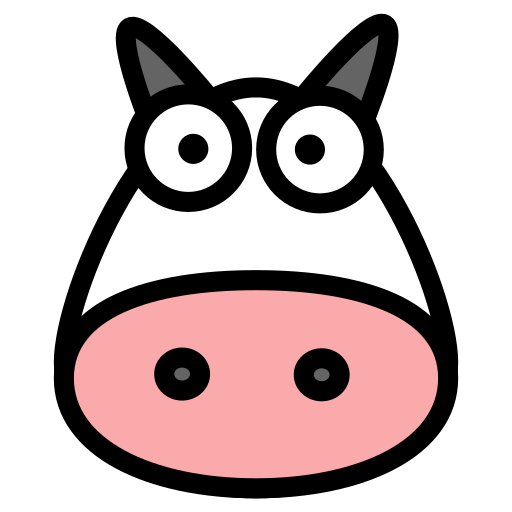 Milkshake - shake cows! logo