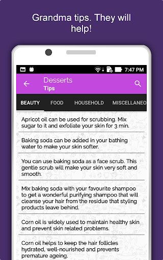 Screenshot of 1400+ Dessert Recipes Offline