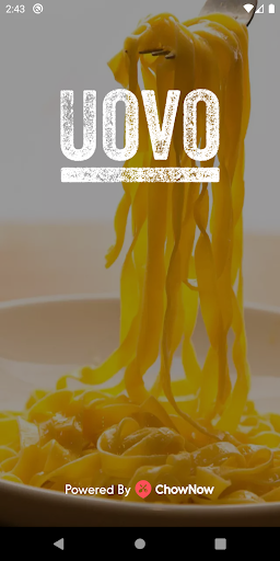 Android application UOVO Pasta screenshort