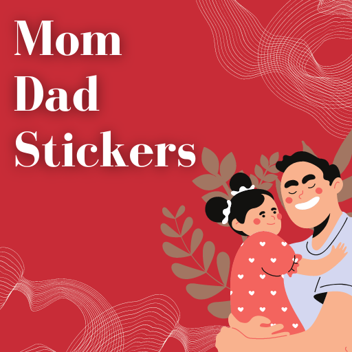 Mom Dad Stickers logo