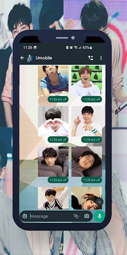Wonwoo Animated WASticker Screen 2