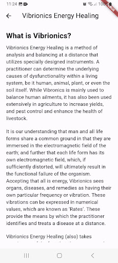 Vibronics | Energy Healing Screen 2