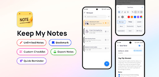 Keep My Notes: Notepad Taker