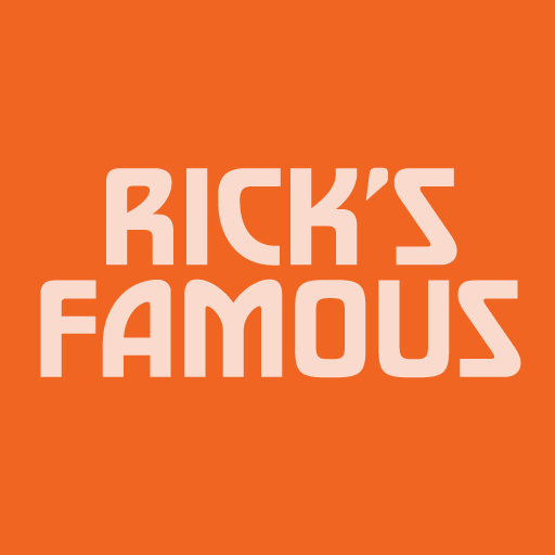 Ricks Famous Juicy Burgers logo