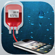 Blood bag battery widget  Icon