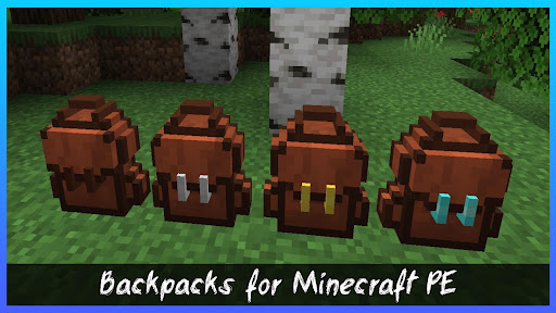 Backpacks Mod for Minecraft PE