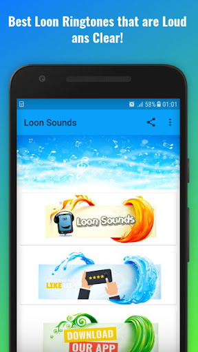 Android application Loon Sounds screenshort
