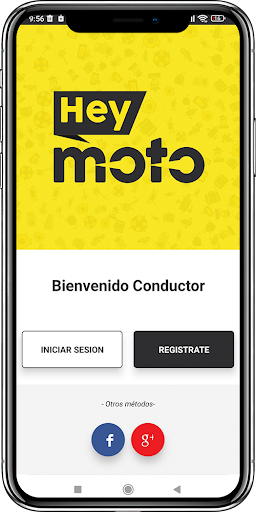 Android application Hey Moto - Driver screenshort