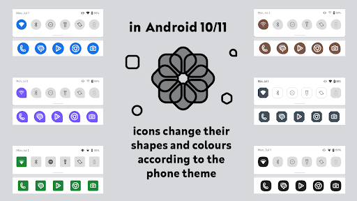 Android application Lavien Adaptive Accent Icons screenshort