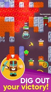 Bomber Diggers - Brawl heroes Screenshot